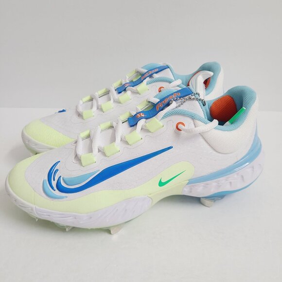 NEW Nike Alpha Huarache Elite 4 Baseball Cleats FB9121-104 Size 7 White - Picture 1 of 8